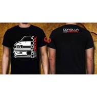 Toyota 2025 fashion Corolla Ee90 Xl Jersey Roundneck Short Sleeves T-shirt