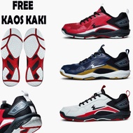 Sepatu Badminton Eagle Rally Original Free Kaos kaki - Eagle Rally Original Free Kaos kaki