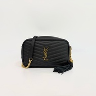 YSL🖤黑牛皮LOU相機包618057