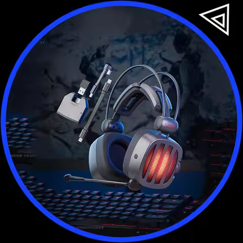 XIBERIA S21GS Wireless Headphones Three Modes 7.1 Surround Sound Effect Low Delay Gaming Earphone Lo