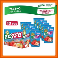 ▲ ➮ ┴ Zest-O Juice Drink Strawberry (10 x 200ml)