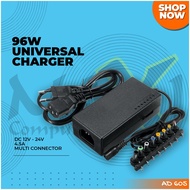 96W DC 12V - 24V / 4.5A (Max) Notebook Universal Charger Adapter