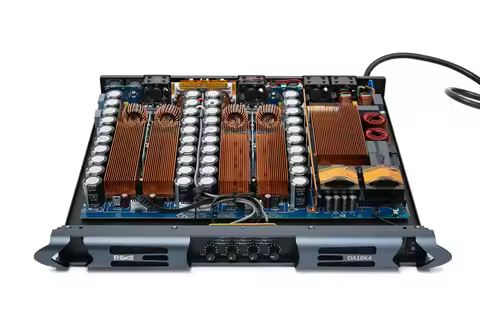 DA18K4 Professional Class D Digital Power Amplifier | 1U Rack Mount 4-Channel Audio Amp 1800W