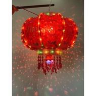 ĐÈN LỒNG ĐIỆN TỬ QUẢ CẦU ĐIỆN XOAY 360 ĐỘ ĐƯỜNG KÍNH 40CM TRANG TRÍ NGÀY TẾT ĐÈN LỒNG ĐIỆN TỬ