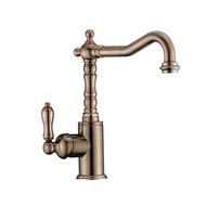 【MULTI百工居室】MIT製造嚴選MTK09ABR古典歐風紅古銅檯面龍頭