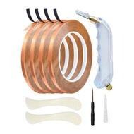 [jwerlyday]Glass Cutter for Stained Glass 3/16 Inch for Stained Glass and Crafts Copper Foil Tape- B