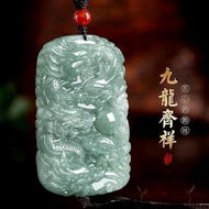 Natural Jade Dragon Brand Jade Dragon Kowloon Protector Jade Pendant Zodiac Kowloon Protector Pendan
