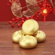 Lucky Copper Brass Decoration Steaming Steaming Day Bag Desktop Feng Shui Bag Earn Steamed Bun Lucky