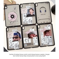 Shockproof iPad 7 8 9 10.2 Case Retro Label Style Bonus Acrylic Casing iPad 7 8 9 10.2 2021 2020 201