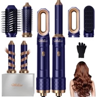 UKLISS Hair Styler 6 in 1, Hair Dryer Brush Set with Automatic Hair Curler, Hair Straightner, Therma