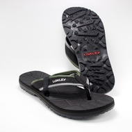 Sandal Jepit Pria Loxley Aaron Black-Army