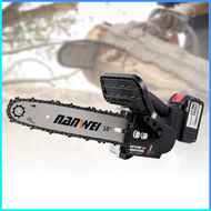 COD NANWEI Gergaji Mesin Cordless Chainsaw - 398tV / gergaji mesin kayu listrik yg kecil komplit min