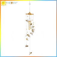 Angel Wind Bells Decor Aluminium Alloy 5 Tubes Memorial Wind Home Living Props Hanging Swing for Bal