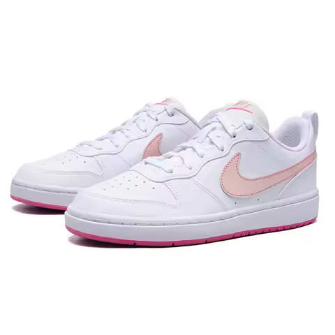 Nike (Nike) Court Borough Low Recraft (Gs) Women's Low-Top Fashionable and Comfortable Leather Casua