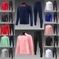 baju jersey lelaki germany jersey 2024 germany jersey Long Sleeve Half Zipper Football Uniform Train