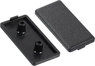 QUARKZMAN Pack of 6 Extruded End Caps, Nylon, 80 x 40 mm, T-Nut Aluminium Profile, 4080, European St