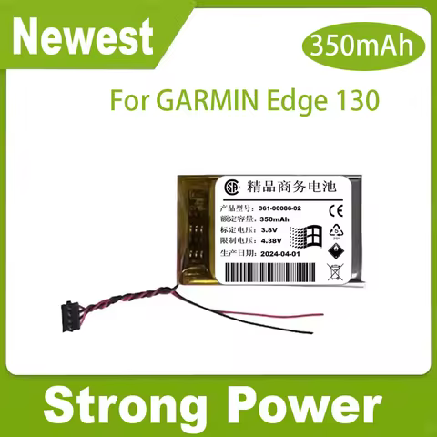 YDLBAT 350mAh 361-00086-02 Battery for GARMIN Edge 130 Edge130 plus