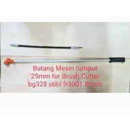 Batang Mesin rumput 25mm for Brush Cutter bg328 stihl fr3001 Brush