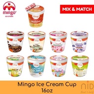 Mingo Ice Cream - Pint 250g / 473ml [HALAL]