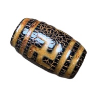 Tibetan Genuine Dzi Beads Premium Dzi Beads Dzi Beads Pendant Dzi Beads Oily Horseshoe Pattern Dzi B
