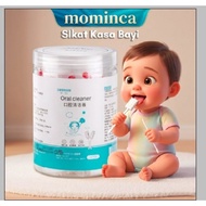 RETAIL Mominca Gauze Brush Baby Mouth Cleaner Tongue Gauze Brush