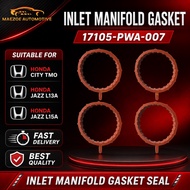 (4pcs) Intake Manifold O Ring Seal Set 17105-PWA-007 for Honda City TMO JAZZ L13A L15A