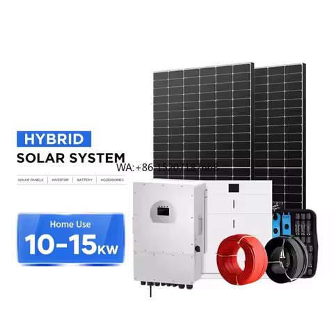 Lithium Ion Battery 10kwh 20kwh Solar Storage System Solar Energy System Split Phase Hybrid Inverter