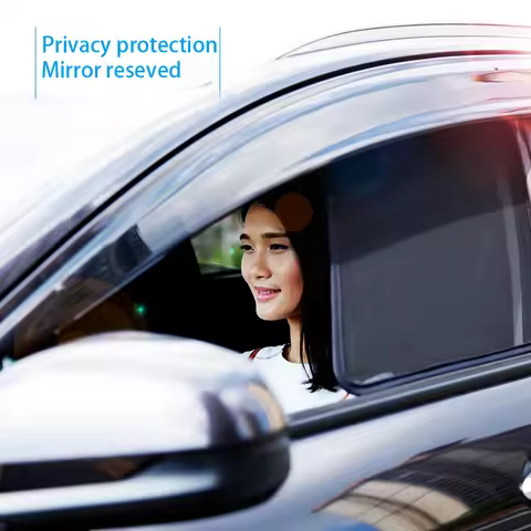 For Pathfinder/ Elgrand E52 E51&Latio Sedan&Note&Pulsar Tilda Car Curtain Black Magnetic Window SunS