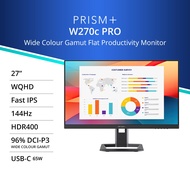 PRISM+ W270c PRO | 27" WQHD 144Hz Fast IPS Flat Monitor