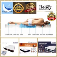 "Ready Stock" Honey Mattress Paradise Double Layer Queen Size 10"/Fittness Single9"-Queen9"-King9"/Z