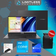 Asus VIVOBOOK 14 A1400 Intel Core i3 1115G4 8GB 512GB Win 11 OHS 2021 Laptop