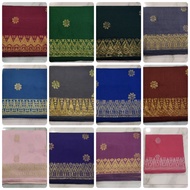 KAIN SONGKET INDIA TENUN BUNGA TABUR 4 METER SUKU EXCLUSIVE