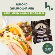 ♞Keto Almond Cauliflower Pita Wrap 6 pitas/pack