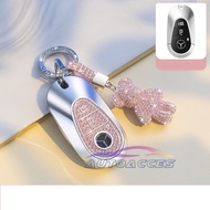 Car Key Cover for Mercedes Benz 2021 C Class S Class W223 S350 S400 S450 S500 C200 C260 2021 TPU Ful