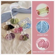 JE Reliable 5Pcs Elastic Mesh Sleeve Holder Bands for Slip-free Shirt Management SG