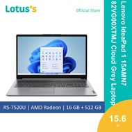 Lenovo IdeaPad 1 XTMJ Grey Laptop (R5-7520U16GB512GB15.6"W11)