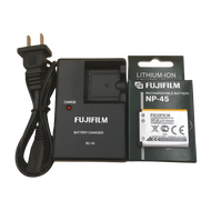 แบตเตอรี่กล้อง NP-45 + ที่ชาร์จสำหรับ Fujifilm Z10fd Z20fd Z20 Z10 Z30 Z35 Z33 Z31