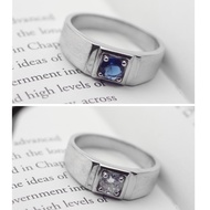 Cincin Nikah/Tunang/Hadiah Anniversary Original Silver Sterling 925 Lelaki