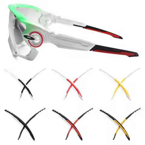 ezoptix123 Replacement Temple Slider and Icon Ring for Oakley Jawbreaker OO9290,Jawbreaker Asian Fit