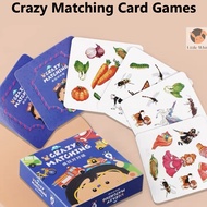 Kids Crazy Matching Games Card Puzzle Board Games Interactive Early Learning 儿童对对碰卡游戏益智早教