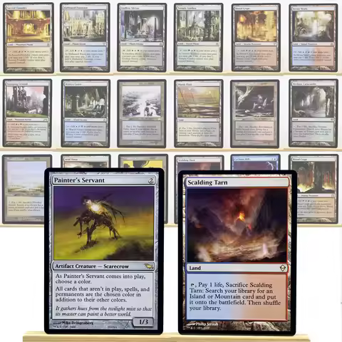 RAV DIS GPT RTR ONS ZEN SHM RTR NORMAL6--001 Tcg proxy cards shock lands fetch lands Cyclonic Rift