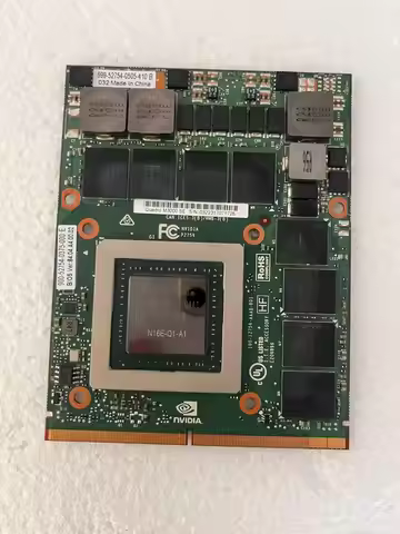 Placa gráfica de vídeo M3000m 4GB GDDR5 para HP zBook 17 G3 para Dell Precision 7710 7720 N16E-Q1-A1