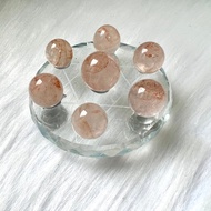 細紅膠花球七星陣 | 水晶 | 水晶球 | 水晶擺件