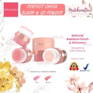 MATCHA HANASUI PERFECT CHEEK BLUSH & GO POWDER - BLUSH ON POWDER Powder Blush