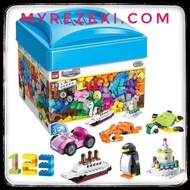 Mainan Lego 460 Pcs Box Lego Mainan Kanal - Kanak