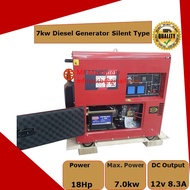 Mf 7kw Diesel Generator Silent Type