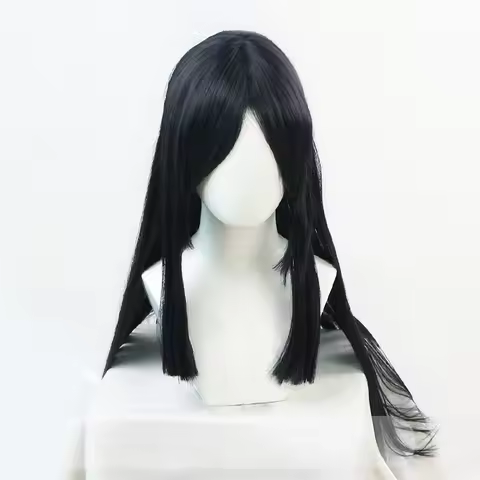 D.emon Slayer Nakime Cosplay Wig Anime Roleplay Party Costume Prop Synthetic Hair