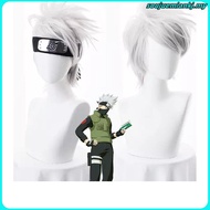 Narutorambut palsu lelaki Cosplay Costume Main Dada Qika Kakashi wigs ,anti -leading anime silver gr