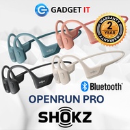 SHOKZ OPENRUN PRO BONE CONDUCTION WATERPROOF BT HEADPHONES BLACK (S810BK) BLUE (S810BL) PINK (S810PK