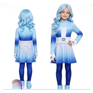 Descendants 5 Dark Wonderland Chloe Cos Costume Cinderella's Daughter Halloween Stage Performance Co